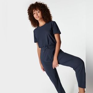 Sweaty Betty Explorer Jumpsuit In Navy Size S